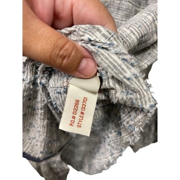 Carbon2Cobalt Shirt Button Down Linen Blend Casual Long Sleeve Men’s Size M - Picture 5 of 6